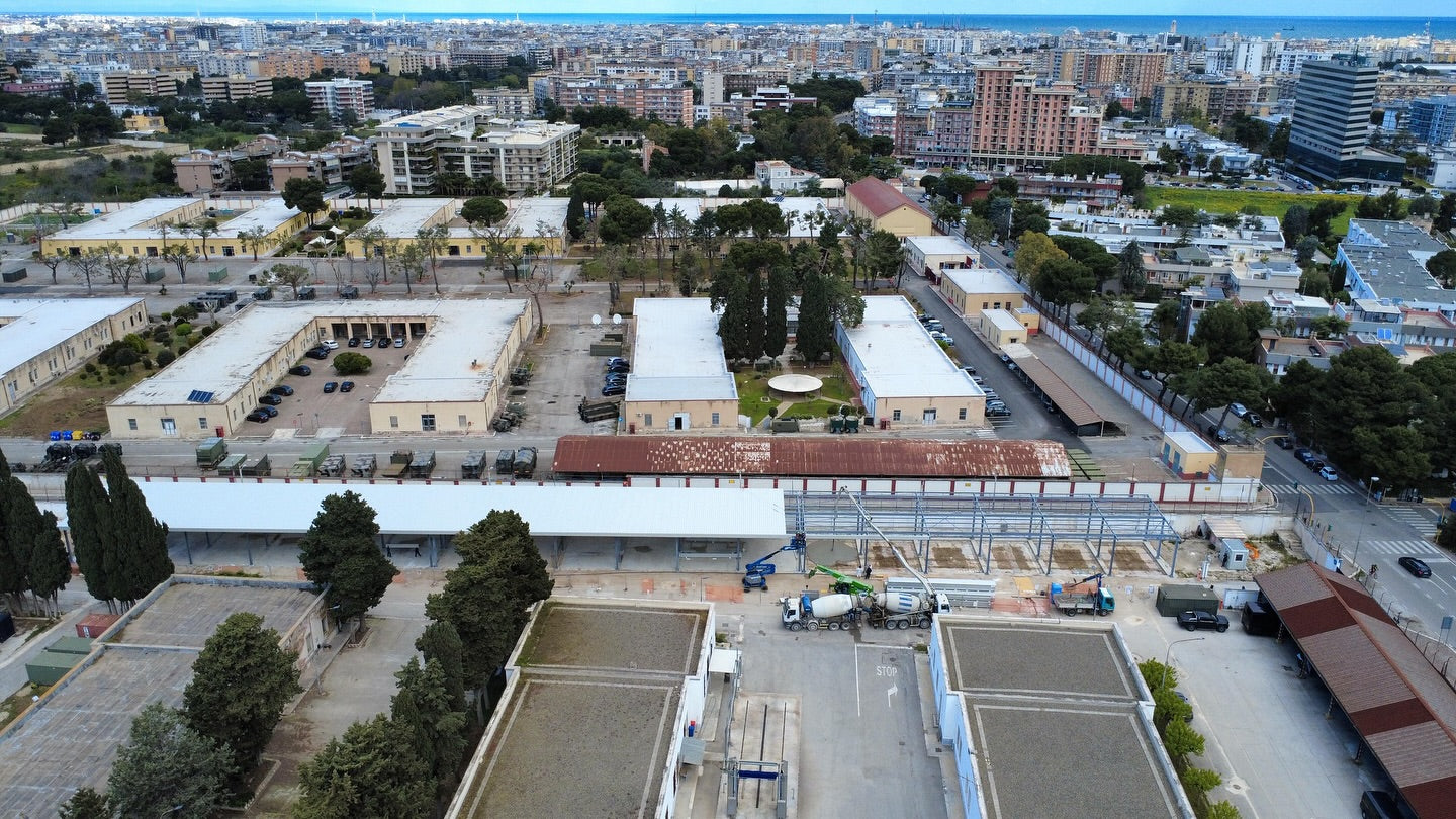 3 POLO LOGISTICO PER L’EMERGENZA - CASERMA PORCELLI - BARI (BA)
