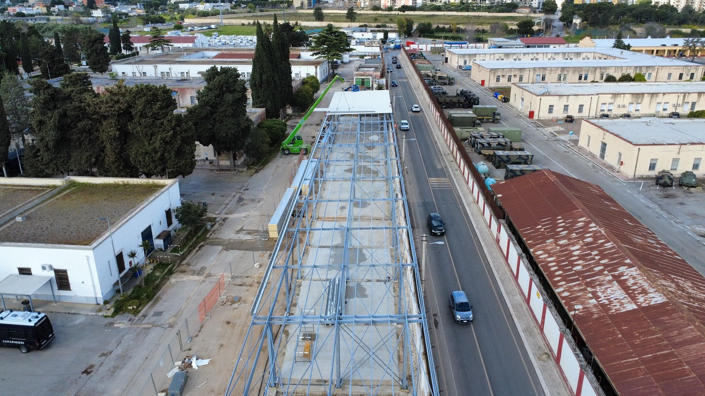 3 POLO LOGISTICO PER L’EMERGENZA - CASERMA PORCELLI - BARI (BA)