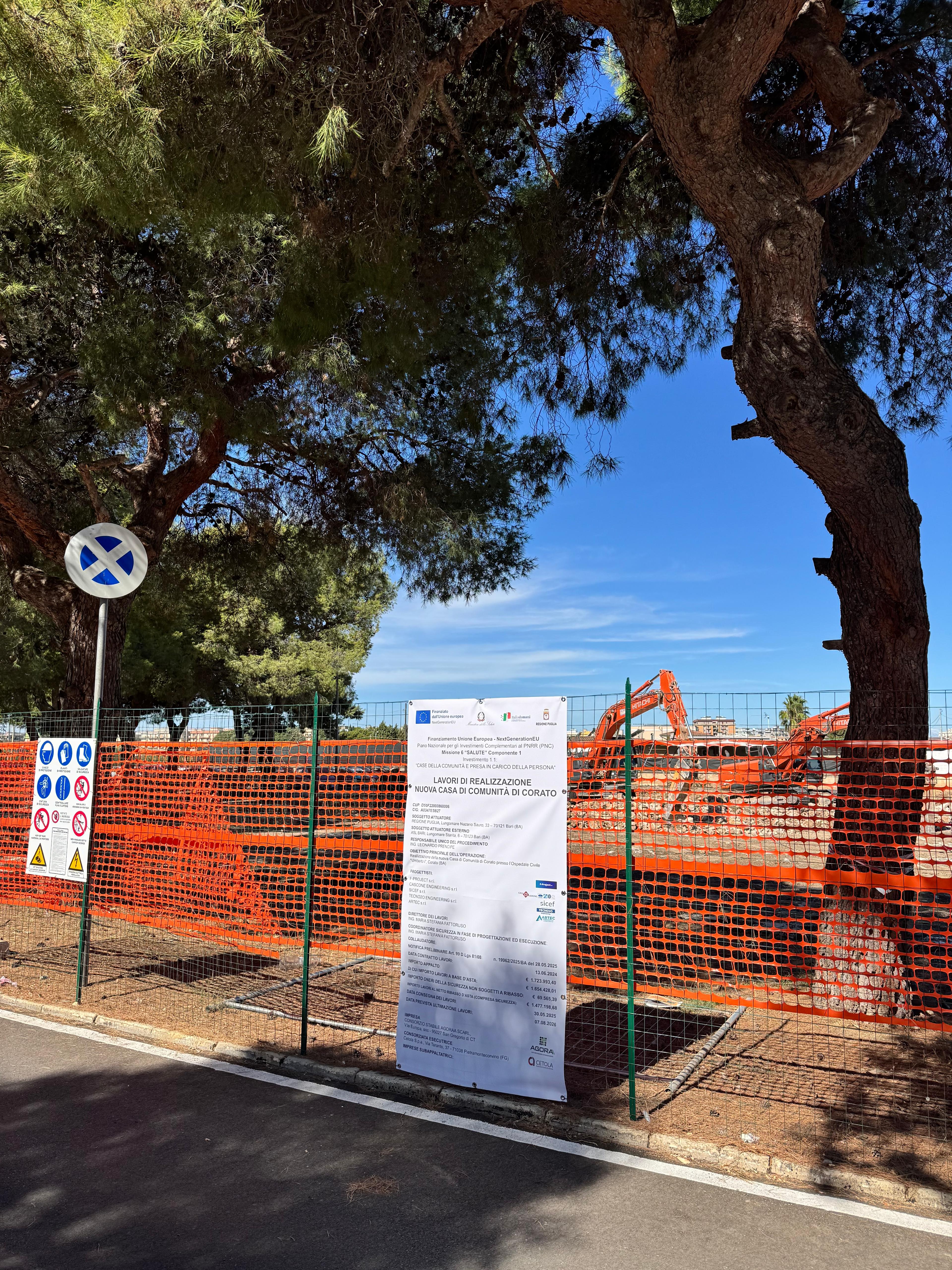 WORK IN PROGRESS - OSPEDALE “UMBERTO I” DI CORATO (BA)